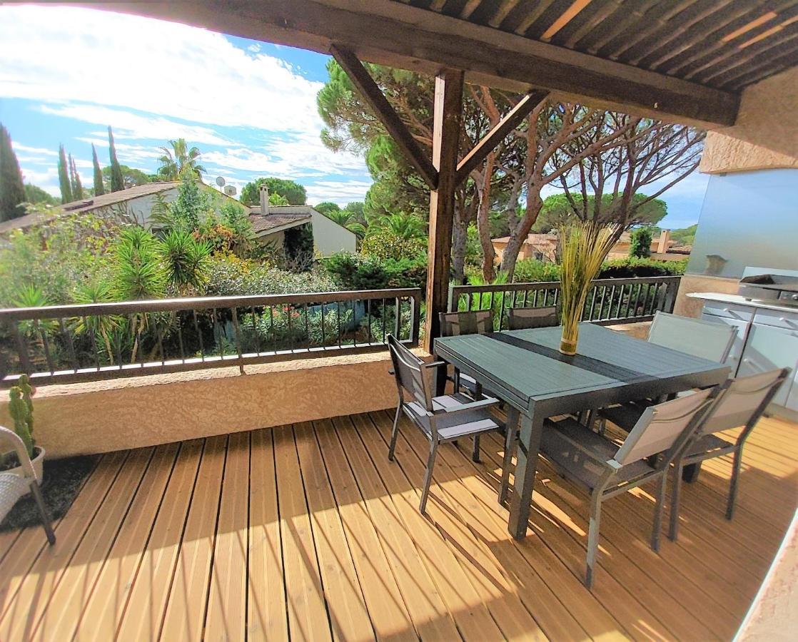 La Terrasse Des Golfs, Duplex Climatise, 2 Sdb, Garage, Calme Et Verdure แซ็งต์-ราฟาเอล ภายนอก รูปภาพ